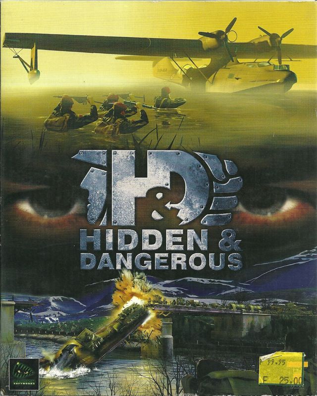 Hidden & Dangerous cover or packaging material MobyGames