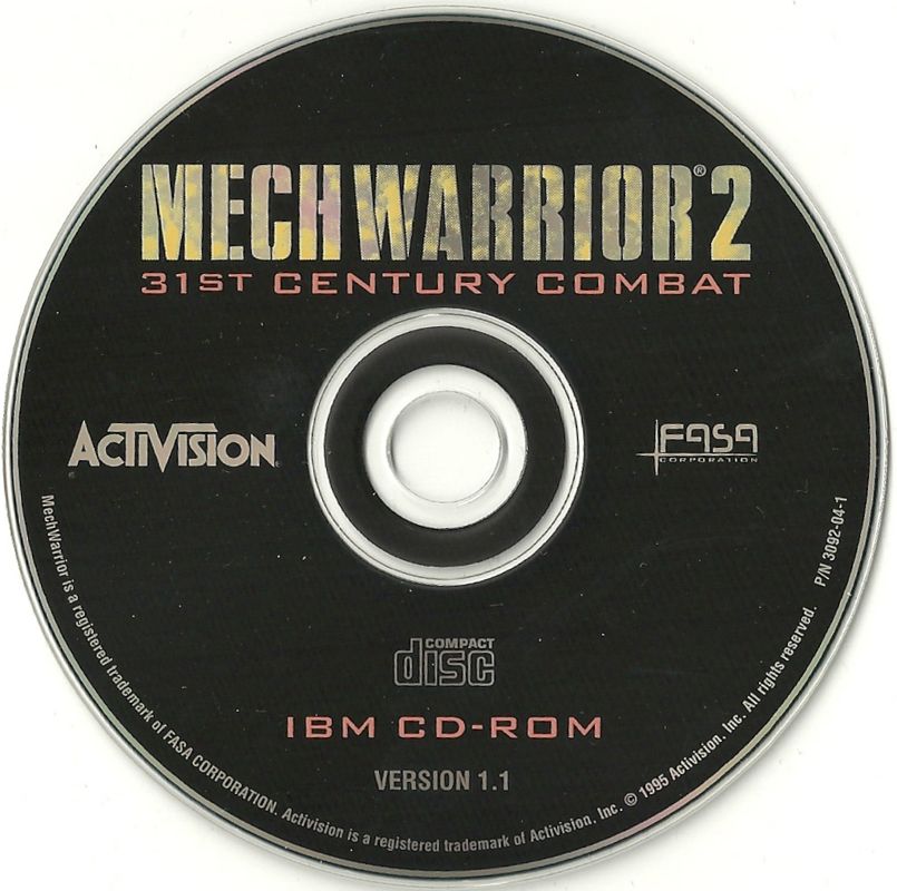 Media for MechWarrior 2: 31st Century Combat (DOS)
