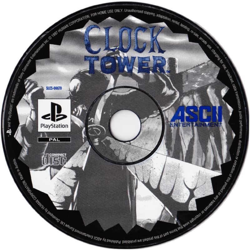 Clock Tower cover or packaging material - MobyGames