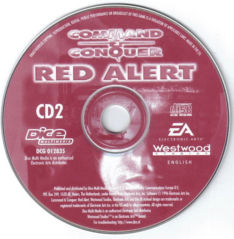 Media for Command & Conquer: Red Alert (DOS and Windows) (Dice Multimedia release): Disc 2 - Soviet