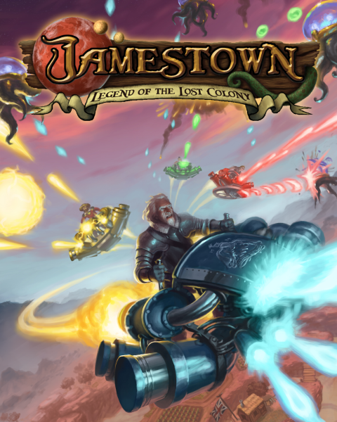 Front Cover for Jamestown: Legend of the Lost Colony (Linux and Macintosh and Windows) (Desura release)