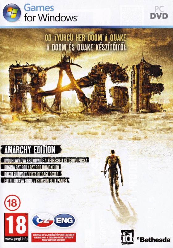 Front Cover for Rage (Anarchy Edition) (Windows)