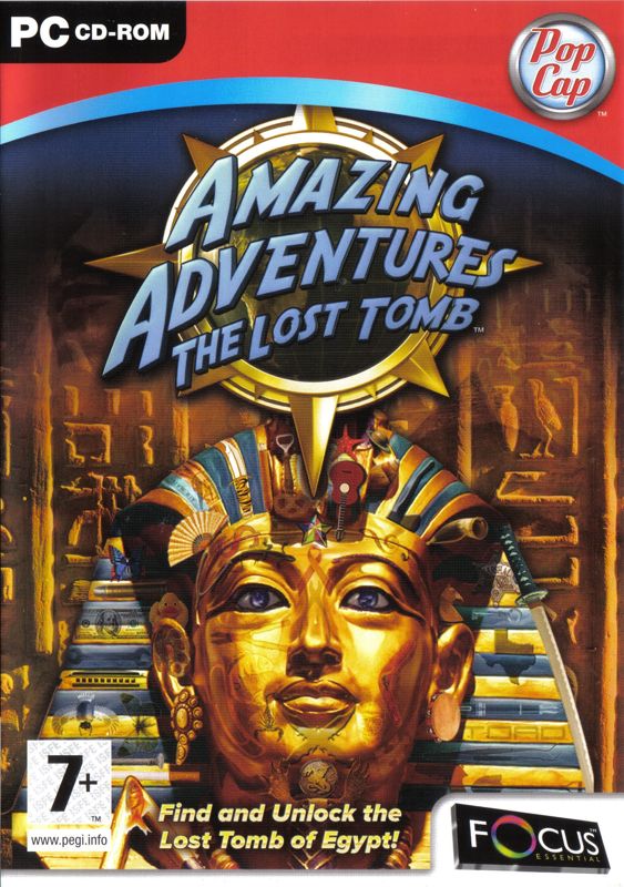 Front Cover for Amazing Adventures: The Lost Tomb (Windows) (Focus Multimedia release)