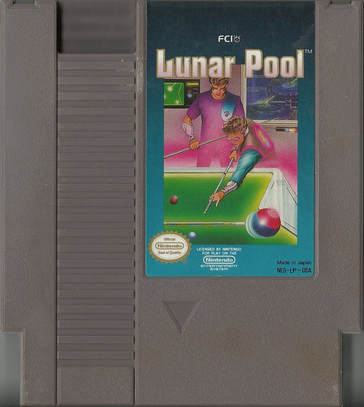 Media for Lunar Pool (NES)