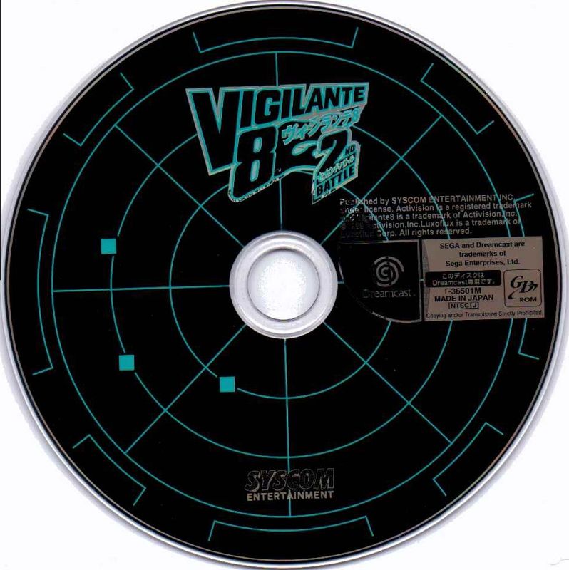 Media for Vigilante 8: 2nd Offense (Dreamcast)
