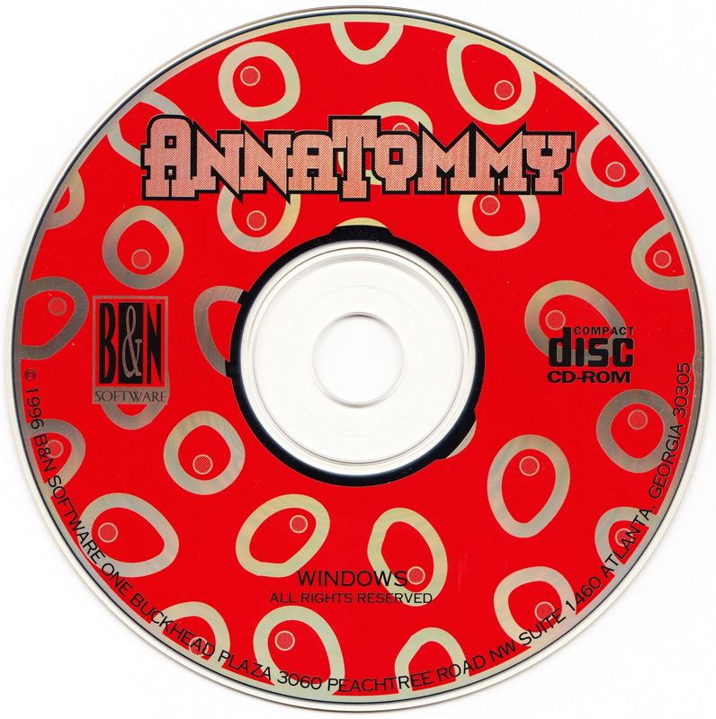 Annatommy Cover Or Packaging Material Mobygames