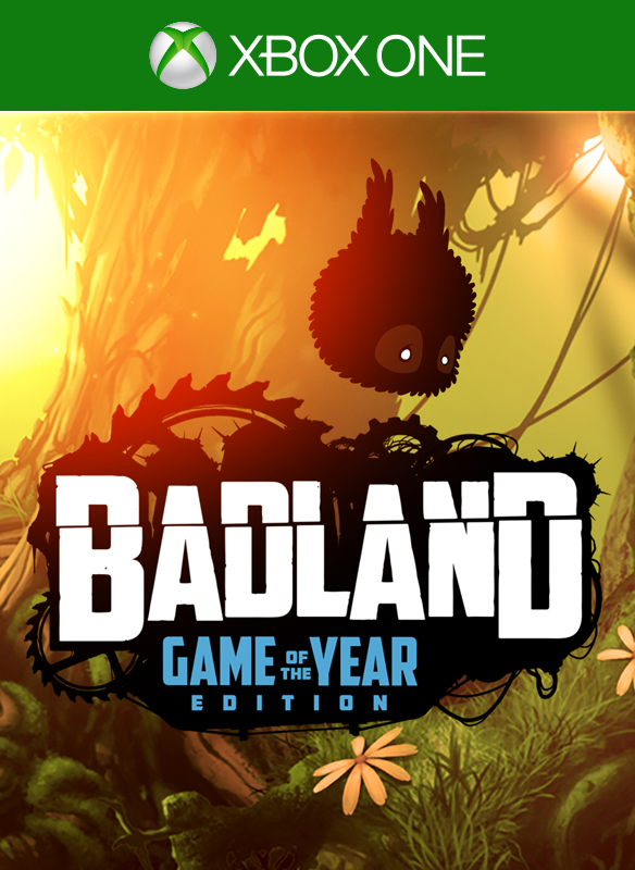 Front Cover for Badland: Game of the Year Edition (Xbox One) (download release): first version
