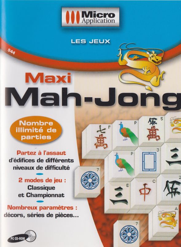 Front Cover for Gekko Mahjong World Championship (Windows) (Les Jeux release (Micro Application 2003))