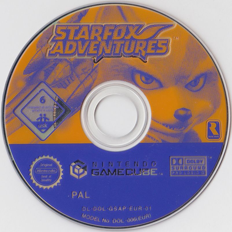 Media for Star Fox Adventures (GameCube) (Player's Choice release)