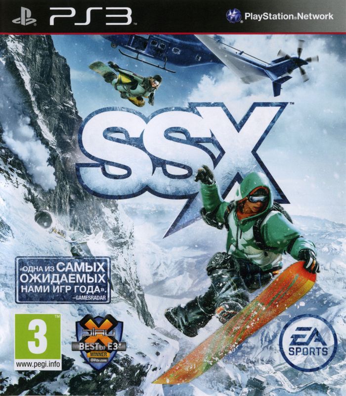 Front Cover for SSX (PlayStation 3)