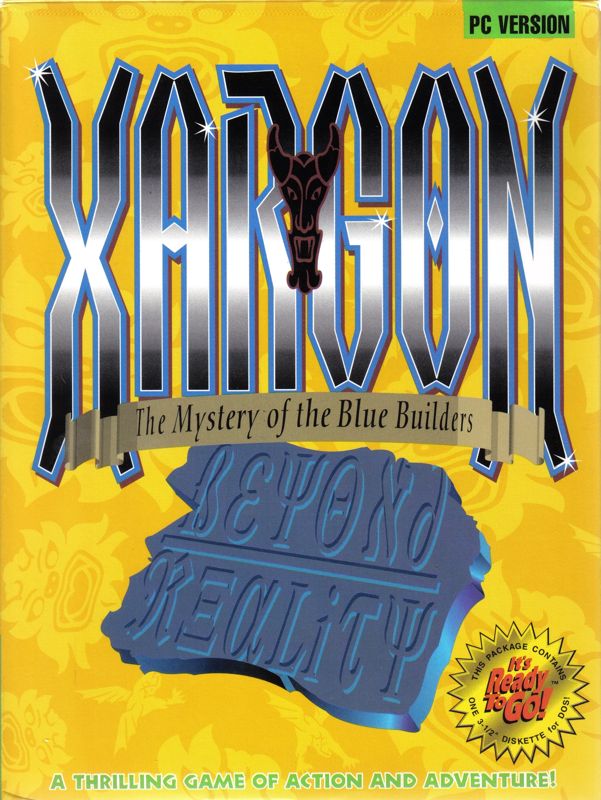 Front Cover for Xargon: The Mystery of the Blue Builders - Beyond Reality (DOS)