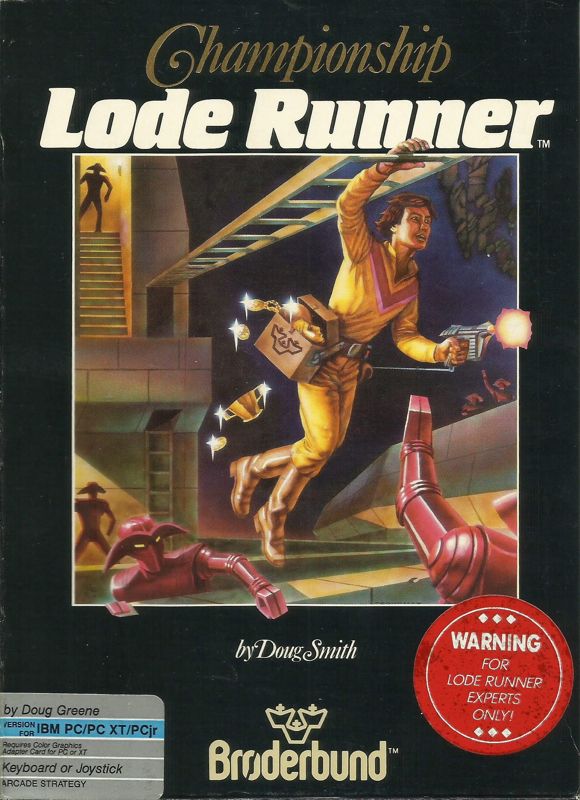 Front Cover for Championship Lode Runner (PC Booter)
