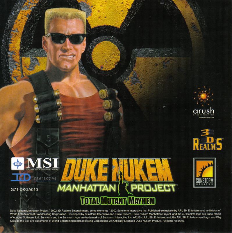 Front Cover for Duke Nukem: Manhattan Project (Windows) (MSI Bundled Release)