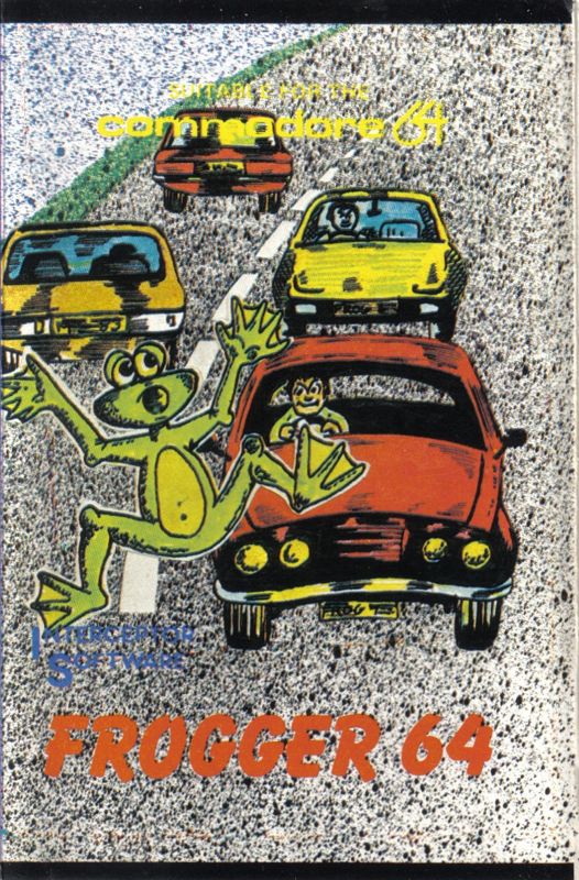 Front Cover for Frogger 64 (Commodore 64)