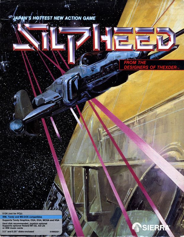 Front Cover for Silpheed (DOS) (Dual Media release (Version 1.0))
