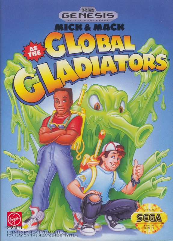 Front Cover for Mick & Mack as the Global Gladiators (Genesis)