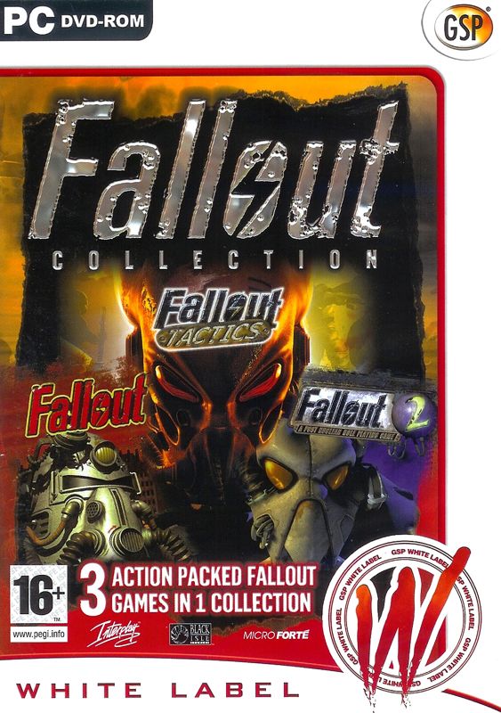 Fallout: Trilogy cover or packaging material - MobyGames