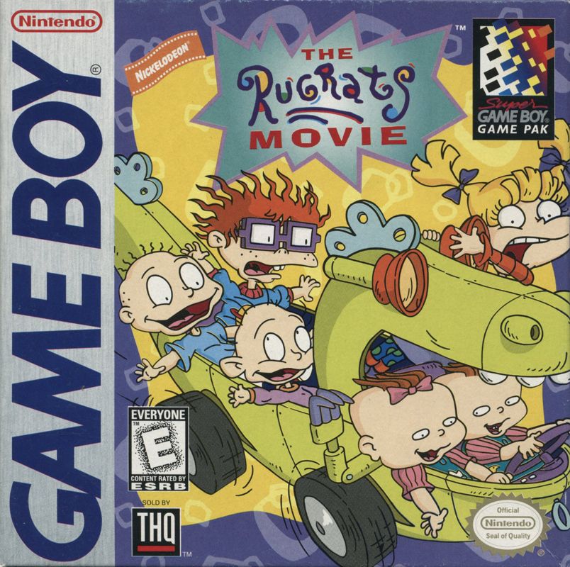 Front Cover for The Rugrats Movie (Game Boy)