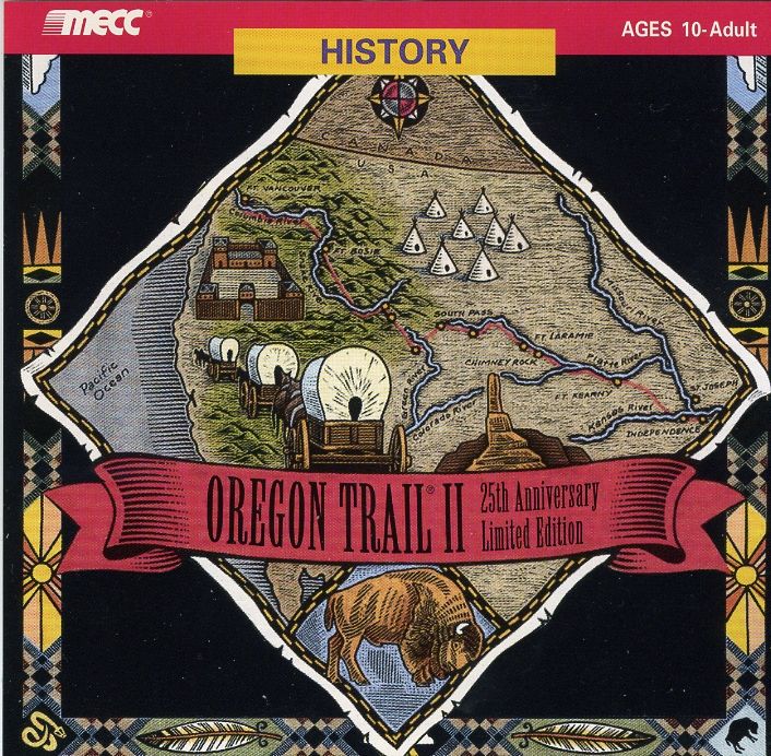 Other for Oregon Trail II: 25th Anniversary Limited Edition (Macintosh and Windows) (Wooden box): Jewel Case - Front