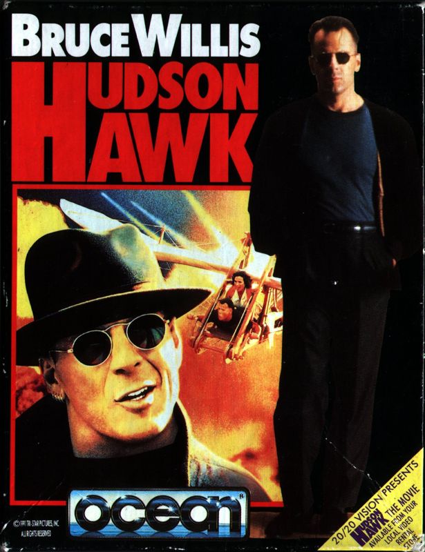 Front Cover for Hudson Hawk (Commodore 64)
