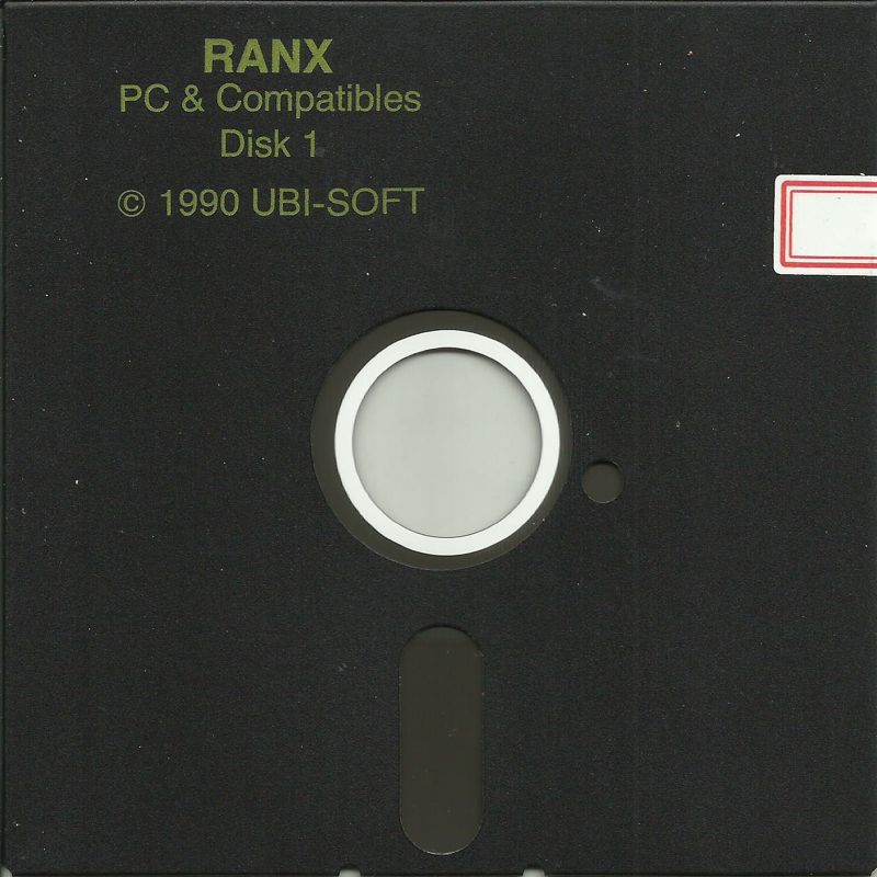 Media for Ranx: The Video Game (DOS): 5.25" Disk (1/3)