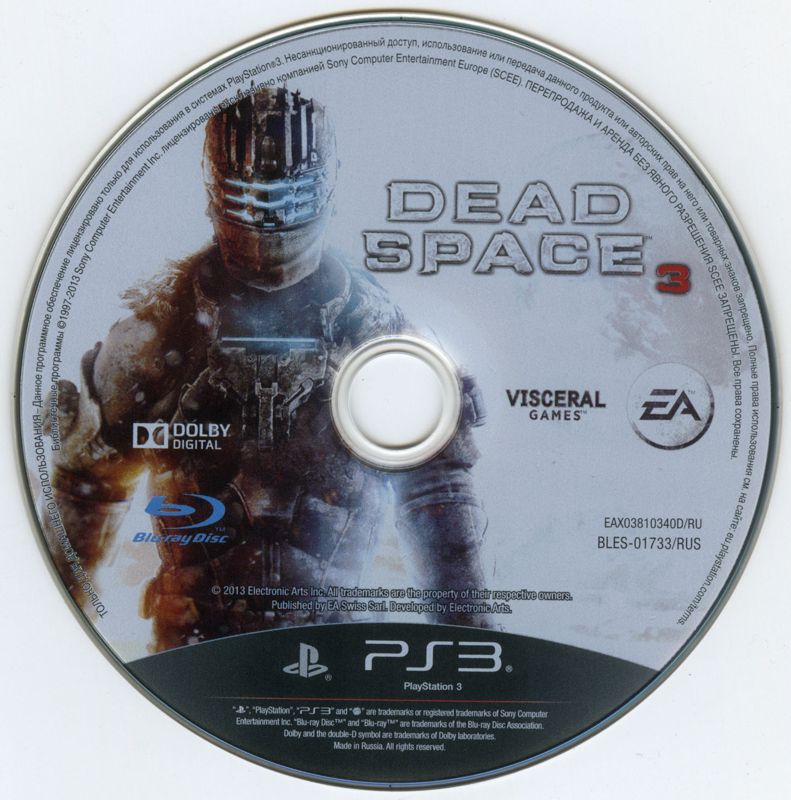 Media for Dead Space 3 (PlayStation 3)