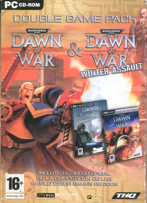 Front Cover for Warhammer 40,000: Dawn of War - Gold Edition (Windows)