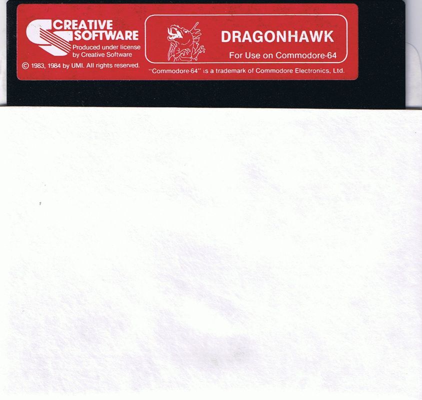 Media for DragonHawk (Commodore 64)