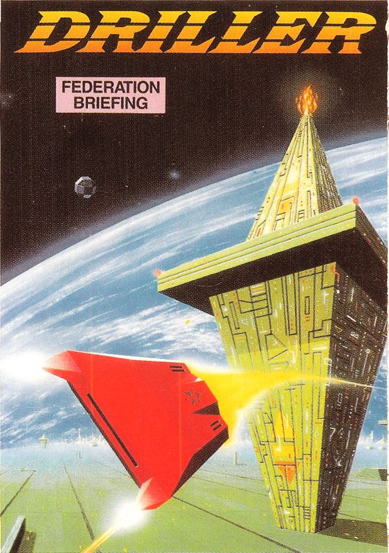 Front Cover for Space Station Oblivion (ZX Spectrum)