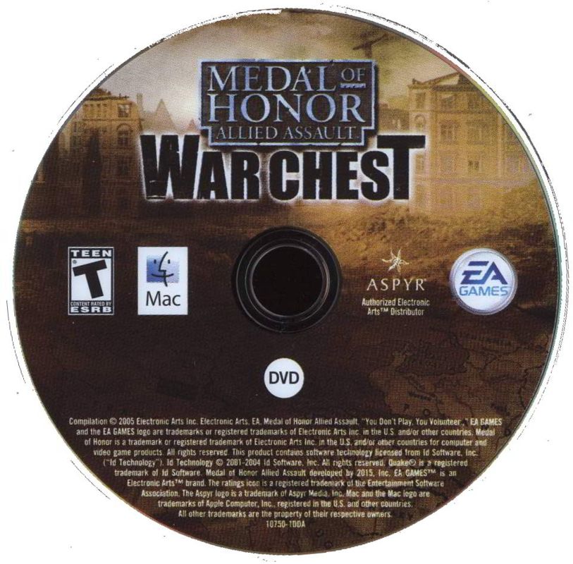 Media for Medal of Honor: Allied Assault - War Chest (Macintosh)