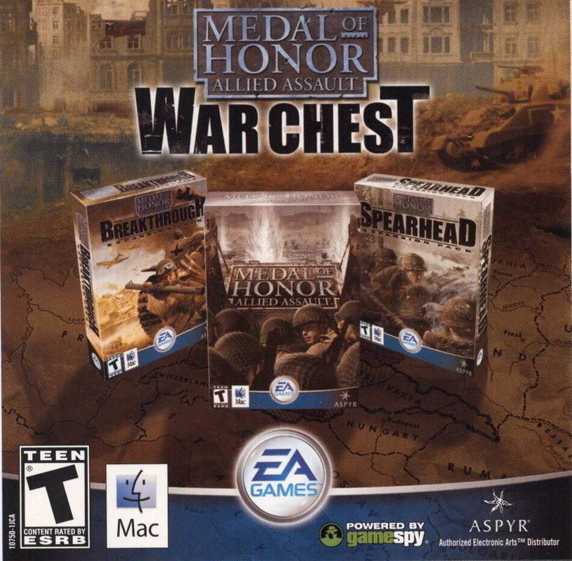 Other for Medal of Honor: Allied Assault - War Chest (Macintosh): Sleeve - Front
