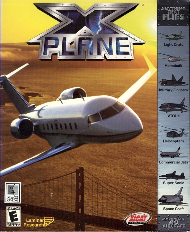 Front Cover for X-Plane 6 (Macintosh)