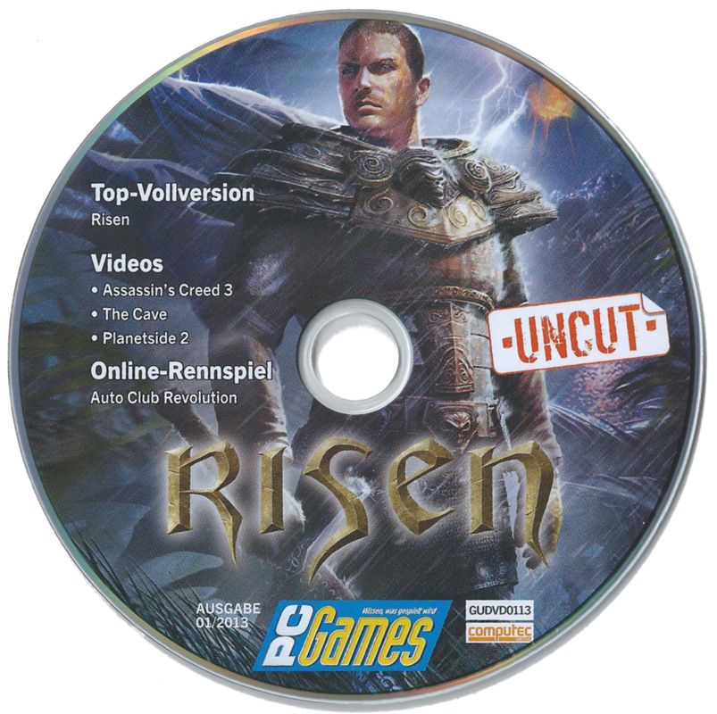Media for Risen (Windows) (PC Games 01/2013 covermount)