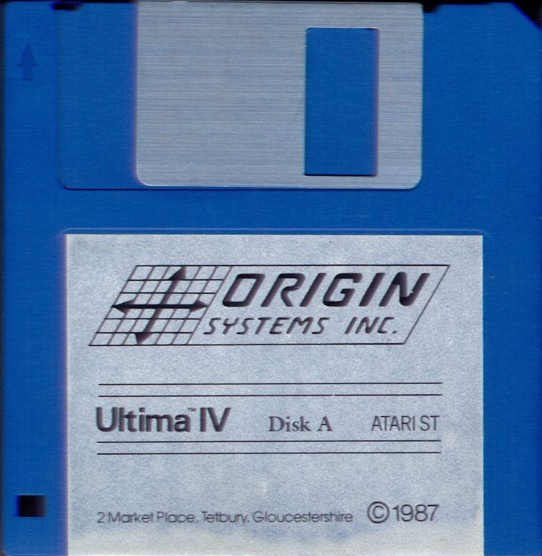Media for Ultima IV: Quest of the Avatar (Atari ST)