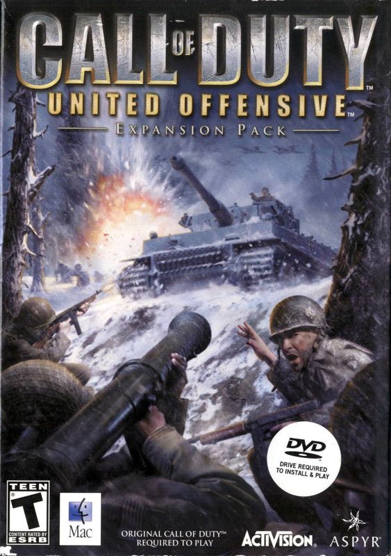 Front Cover for Call of Duty: United Offensive (Macintosh)