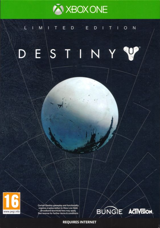 Front Cover for Destiny (Limited Edition) (Xbox One)