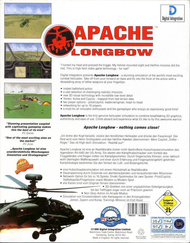 Back Cover for Apache (Macintosh)