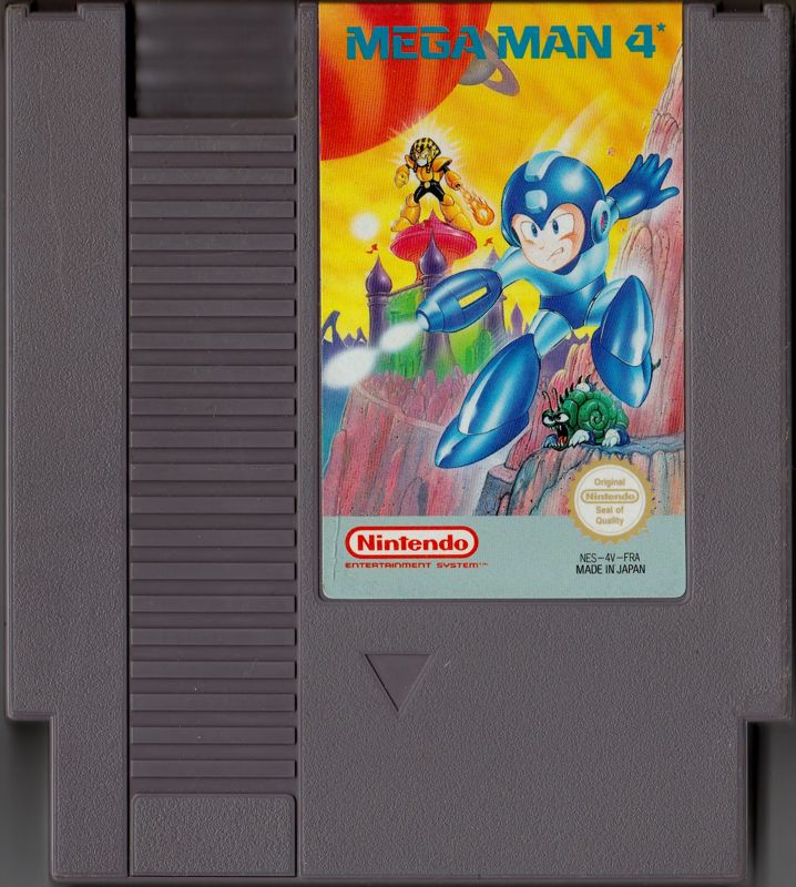 Media for Mega Man 4 (NES): Front