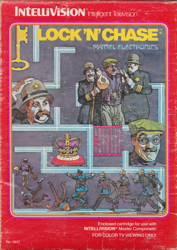 Front Cover for Lock 'n' Chase (Intellivision)