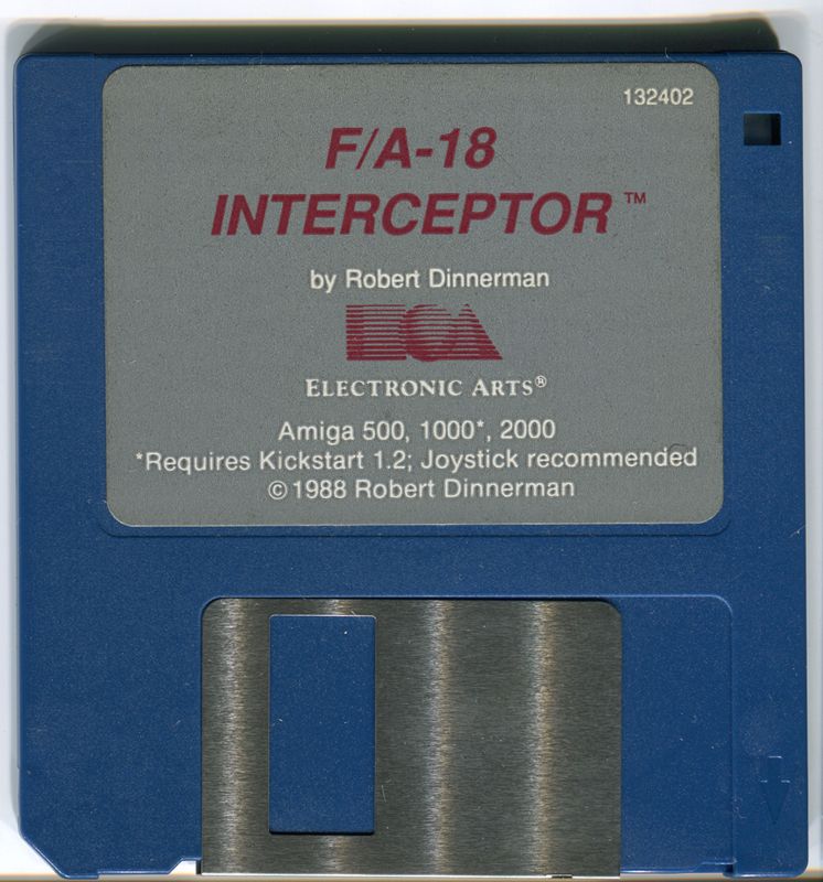 Media for F/A-18 Interceptor (Amiga)