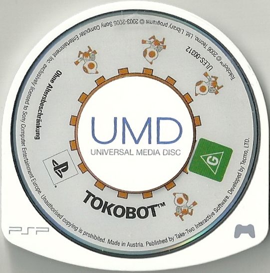 Media for Tokobot (PSP)