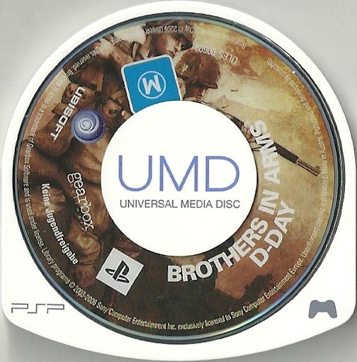 Media for Brothers in Arms: D-Day (PSP)