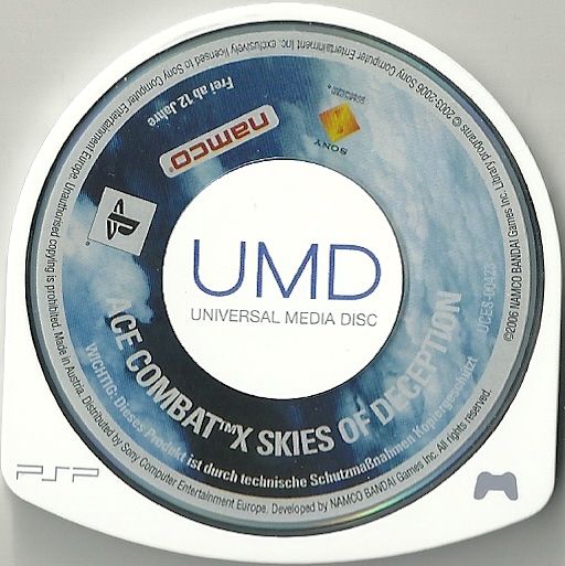 Media for Ace Combat X: Skies of Deception (PSP)