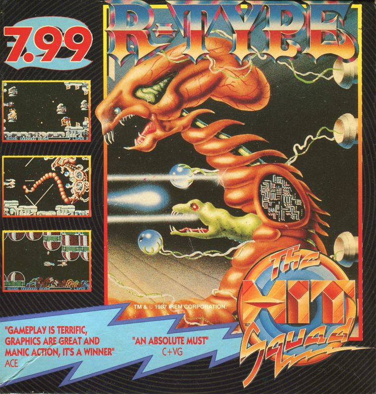 Front Cover for R-Type (Amiga) (The Hit Squad release)