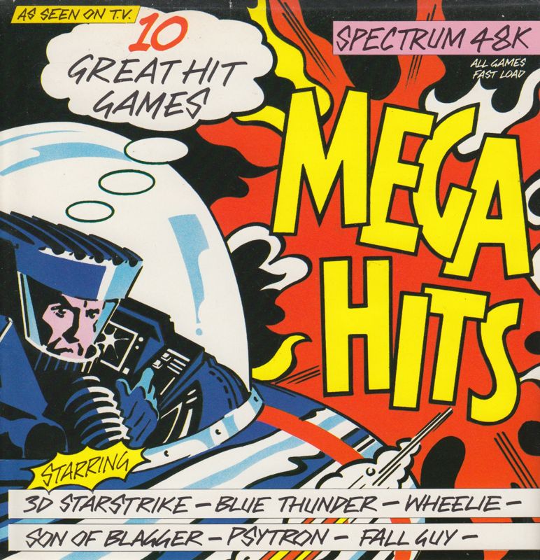 Front Cover for 10 Mega Hits (ZX Spectrum)