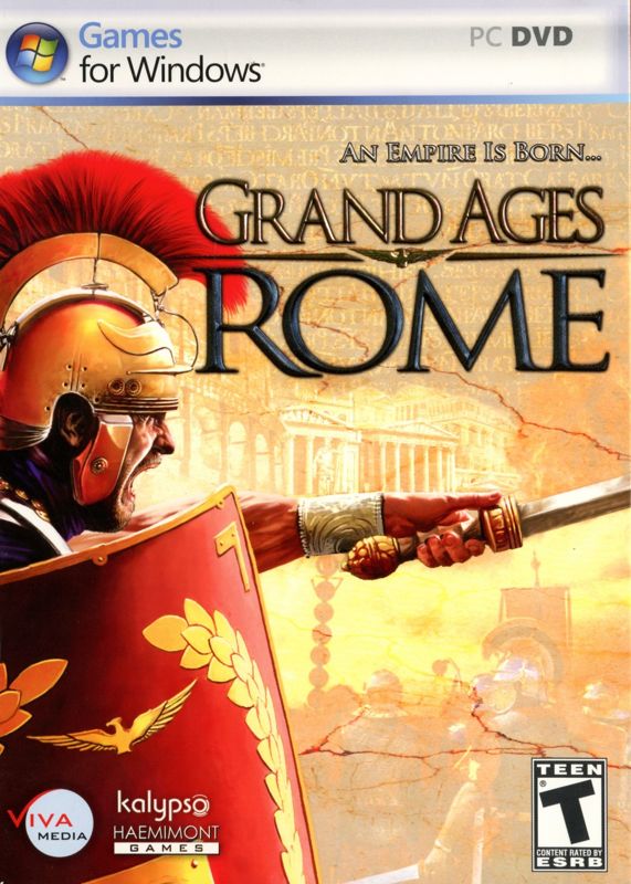 Front Cover for Grand Ages: Rome (Windows)