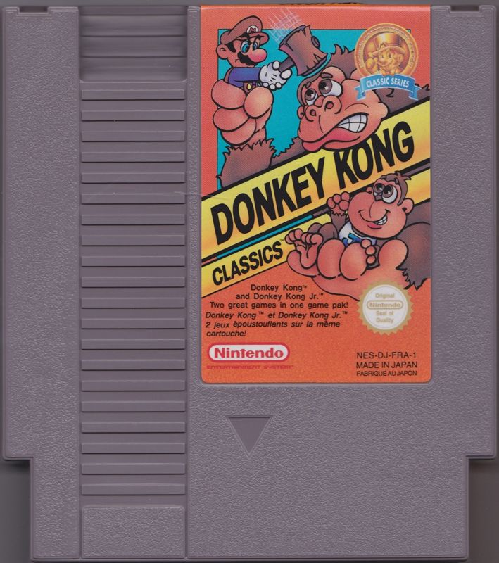 Donkey Kong Classics cover or packaging material - MobyGames