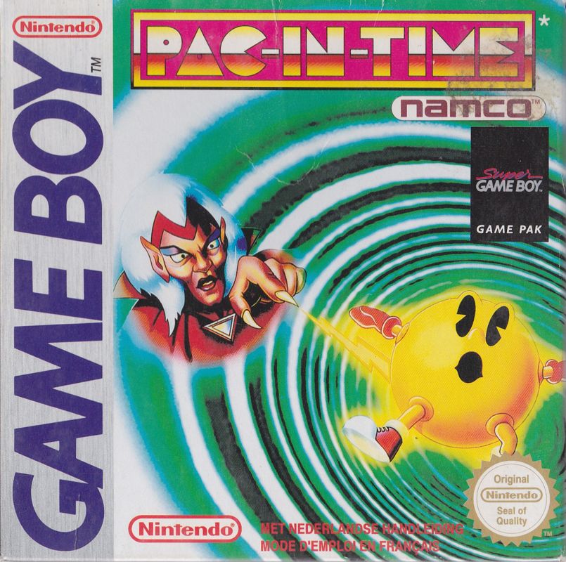 Front Cover for Pac-in-Time (Game Boy)