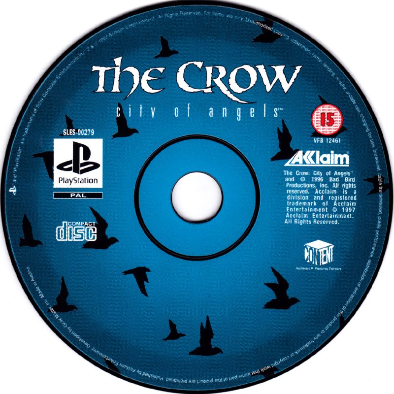 Media for The Crow: City of Angels (PlayStation)