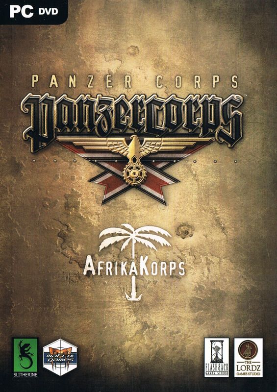 Front Cover for Panzer Corps: Afrika Korps (Windows)